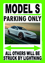 MODEL 3 PARKING ONLY